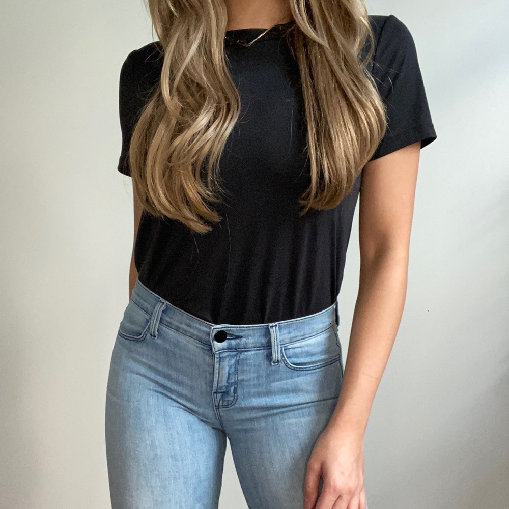 J-Brand mid rise jeans